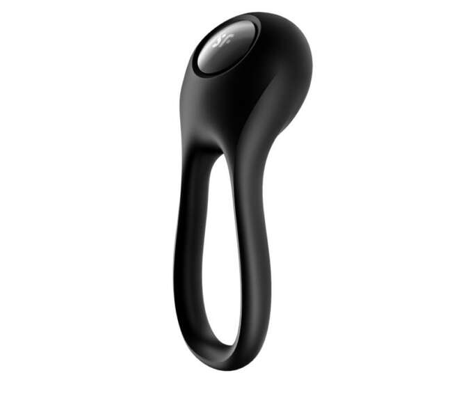Penis Ring Majestic Duo USB Black