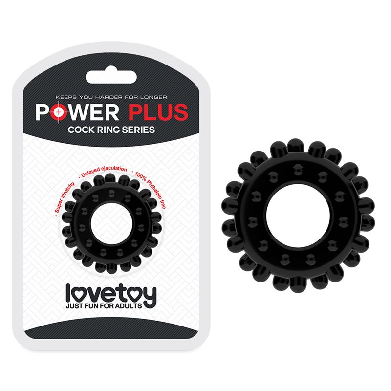 Penis Ring Power Plus Black – Image 5