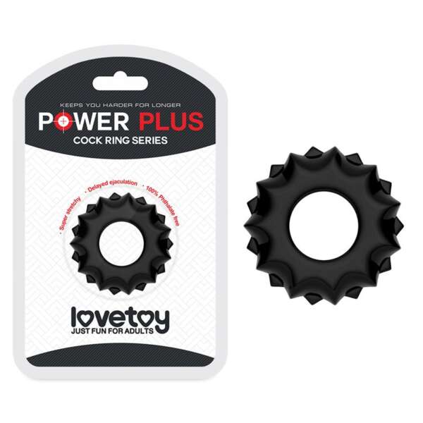 Penis Ring Power Plus Black – Image 7