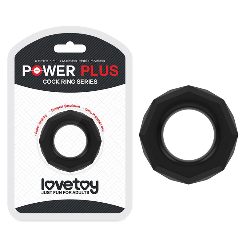 Penis Ring Power Plus Black – Image 3