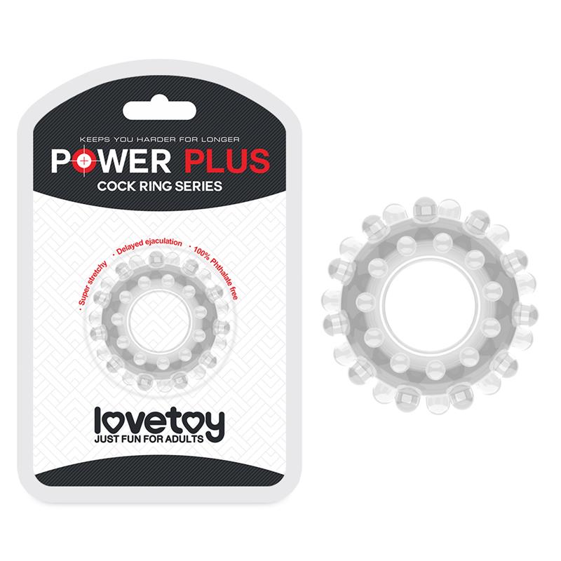 Penis Ring Power Plus Clear – Image 6