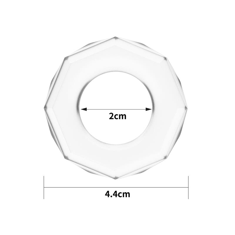 Penis Ring Power Plus Clear – Image 3