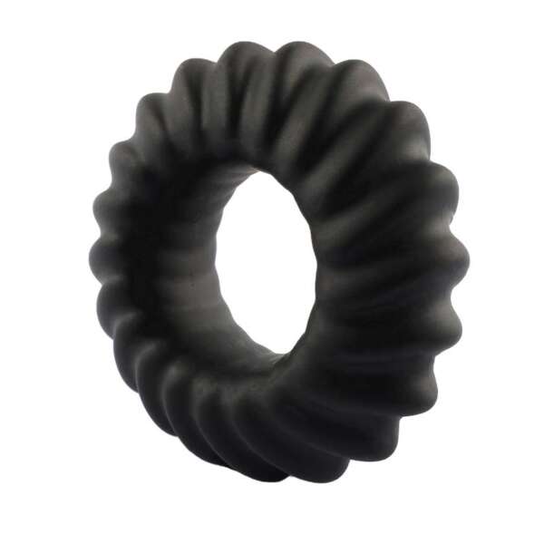 Penis Ring Sawtooth Liquid Silicone 25 mm – Image 5