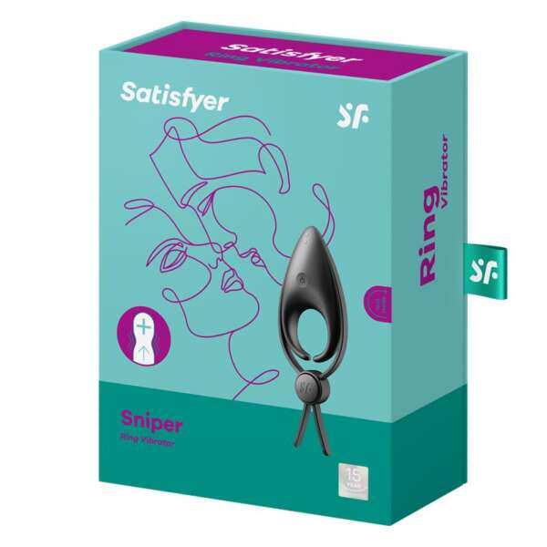 Penis Ring Sniper Black – Image 7