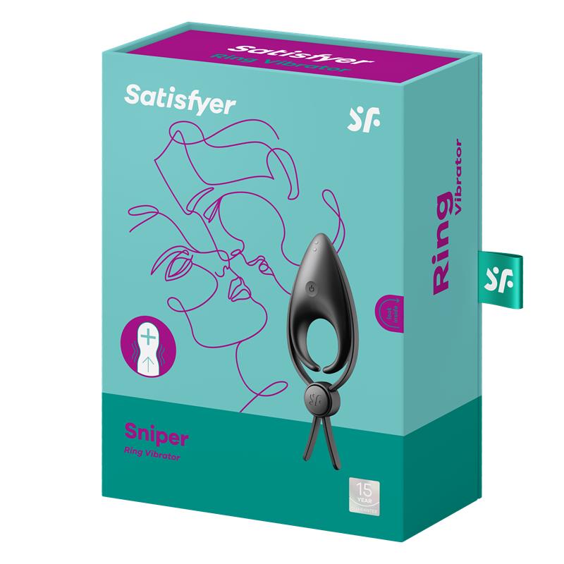 Penis Ring Sniper Black – Image 7