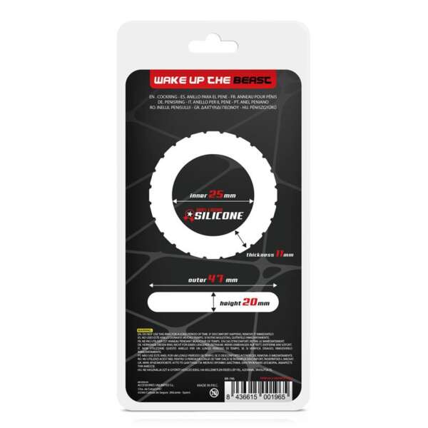 Penis Ring Turbine Liquid Silicone 25 mm – Image 4