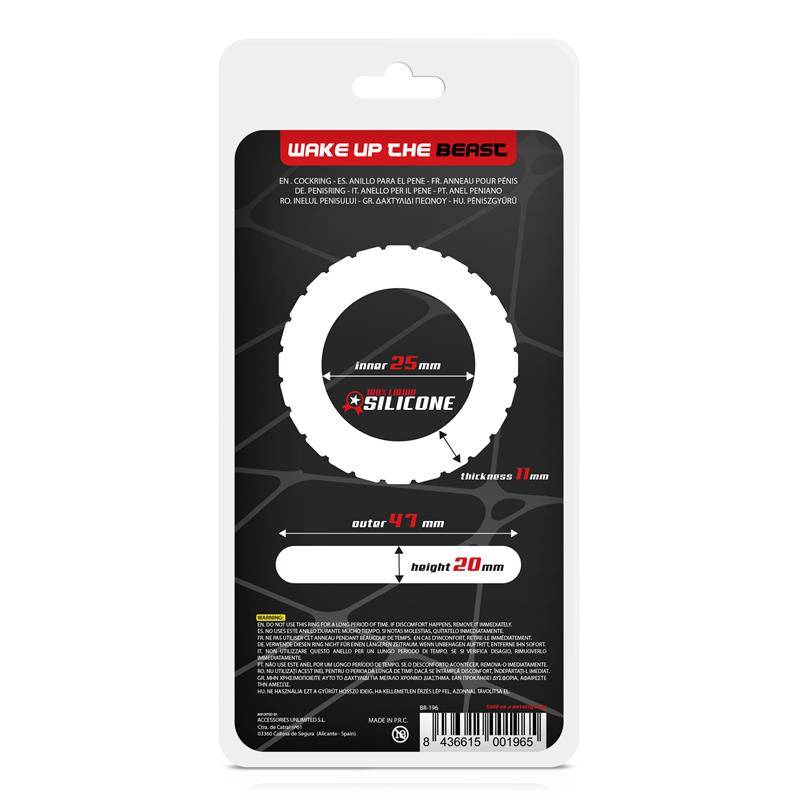 Penis Ring Turbine Liquid Silicone 25 mm – Image 4