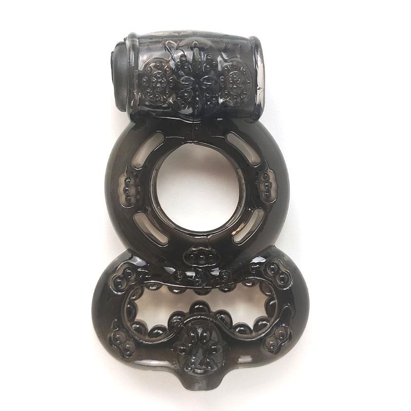 Penis Ring with Vibration Black – Image 7