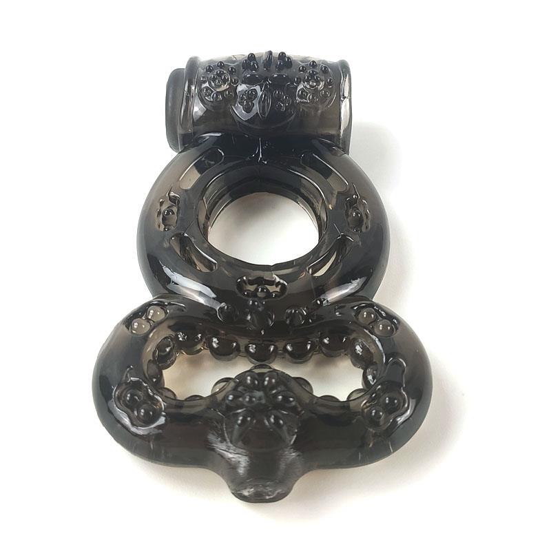Penis Ring with Vibration Black – Image 8