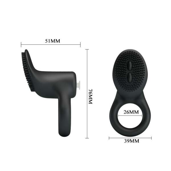 Penis Ring with Vibration Cobra – Image 5