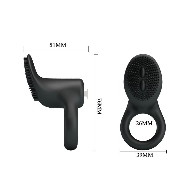 Penis Ring with Vibration Cobra – Image 5