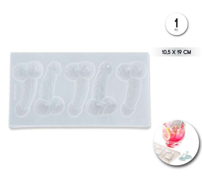 penis-shaped cubes Tray