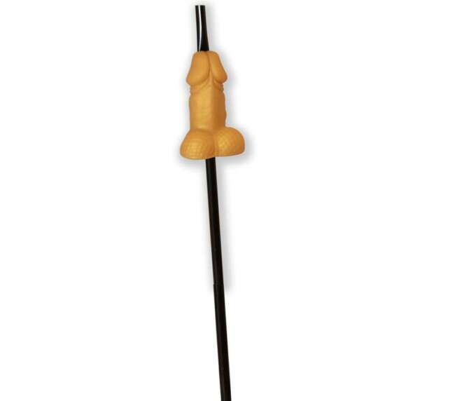 Penis-Shaped Straw Gold Edition