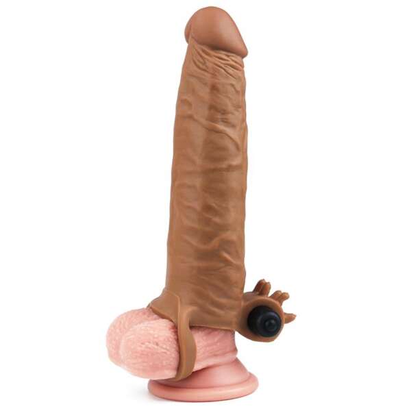 Penis Sleeve Pleasure X-Tender Brown Add 2 – Image 5