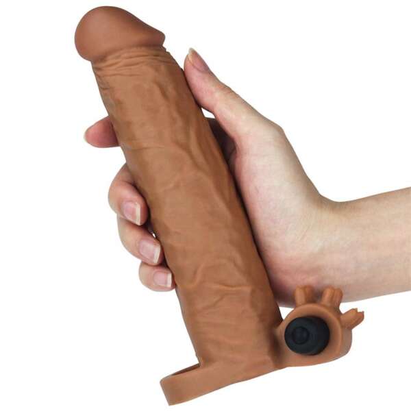 Penis Sleeve Pleasure X-Tender Brown Add 2 – Image 7