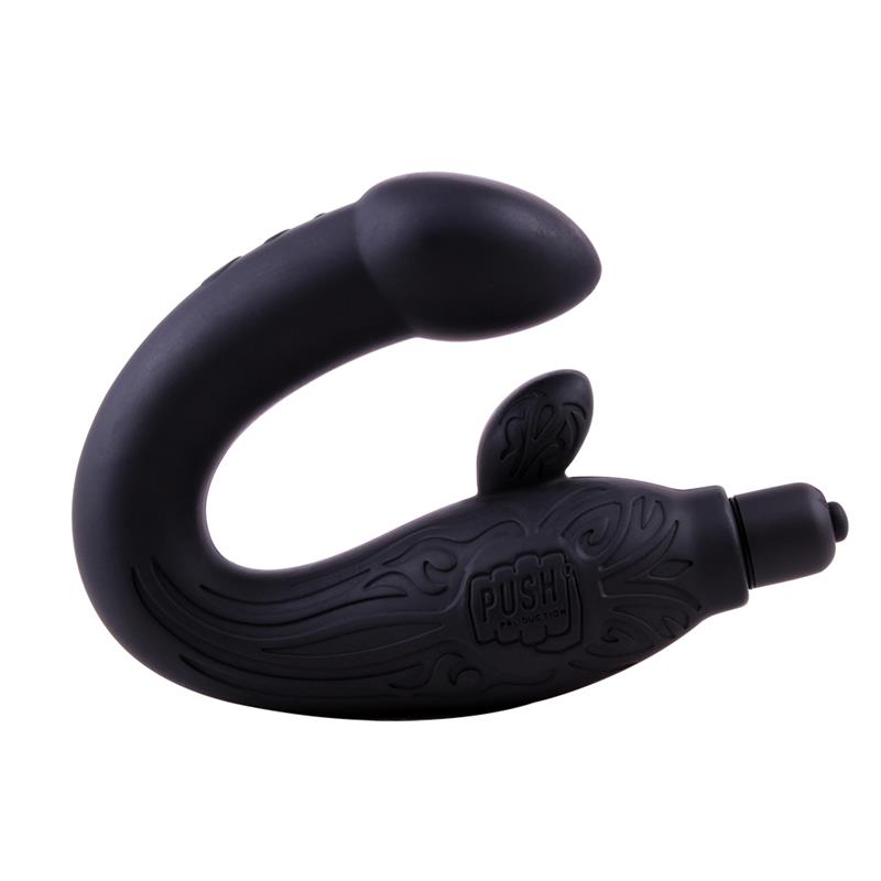 Perineum Massager Silicone Black – Image 3