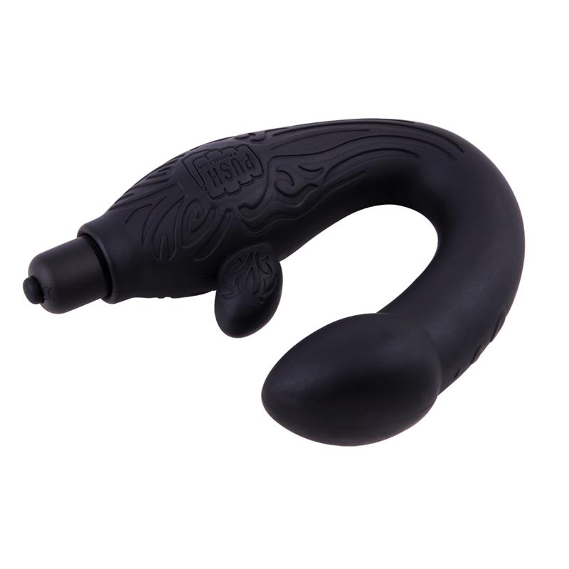 Perineum Massager Silicone Black – Image 5