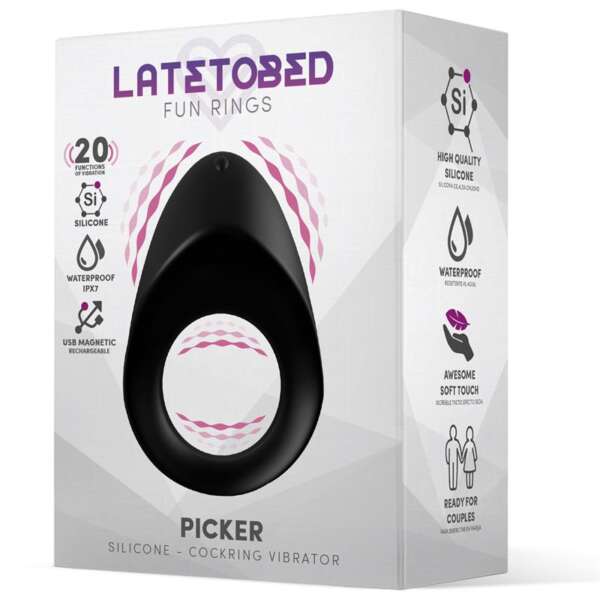 Picker Silicone Couple Cockring – Image 4