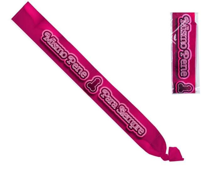 Pink Sash Same Penis Forever