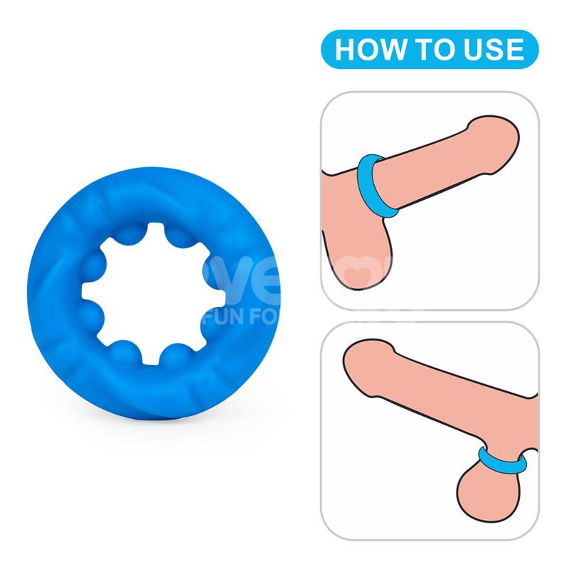 Pinnacle Pro Ridge Bump Stretcher Penis Ring – Image 4