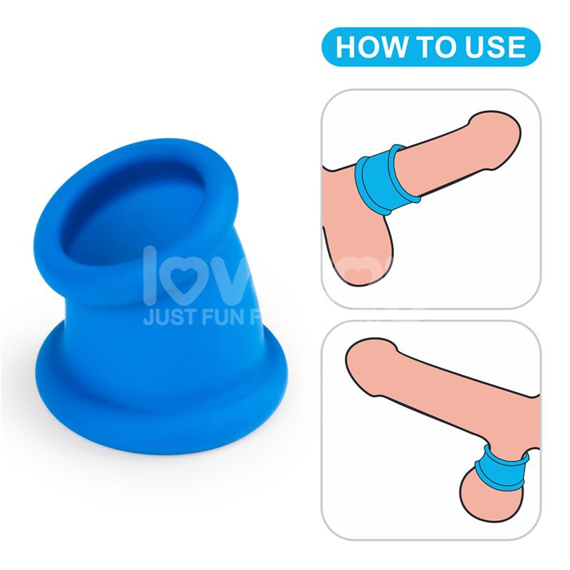 Pinnacle Pro Tapered Squeeze Stretcher Penis Ring – Image 7