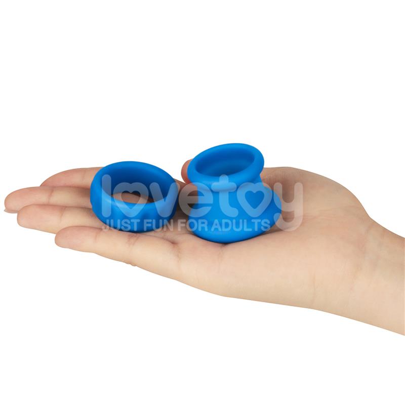 Pinnacle Pro Twin Flex Stretcher Double Penis Ring – Image 3