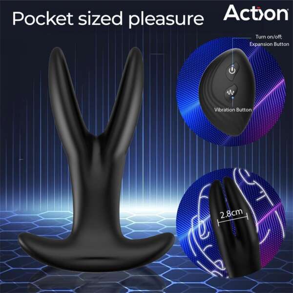 Pinsy Expandable Butt Plug with Remote Control – Image 8