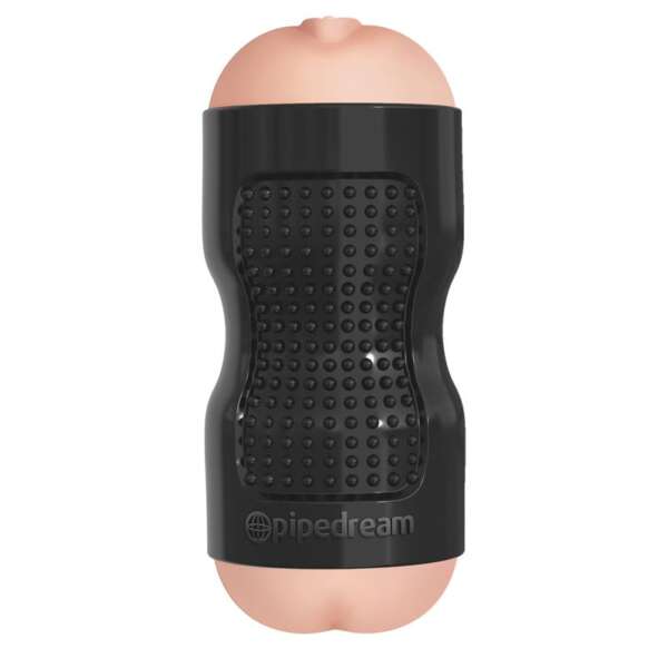 Pipedream Extreme Toyz Tight Grip Pussy & Ass Masturbator Black – Image 6