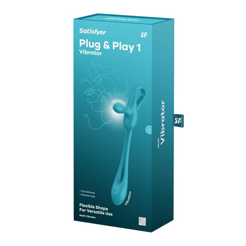Plug & Play 1 Anal Vibrator Flexible Blue – Image 9