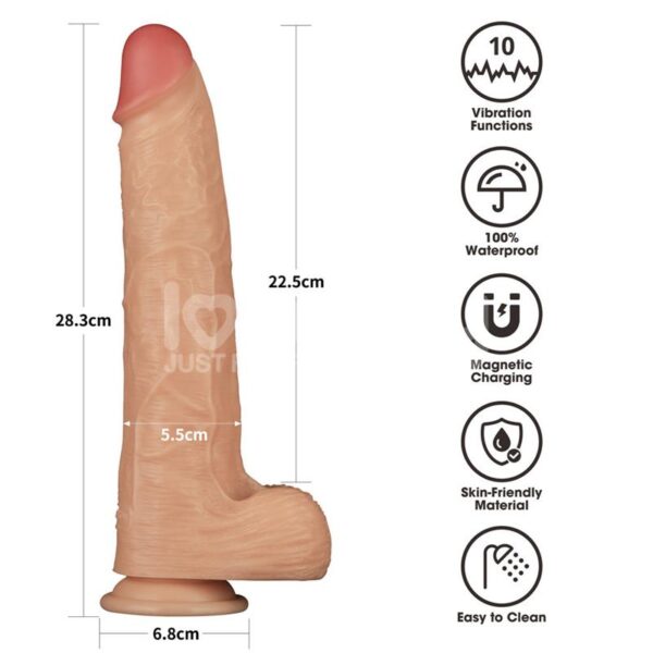 Power Basics Dildo with Vibration 11 – Image 3