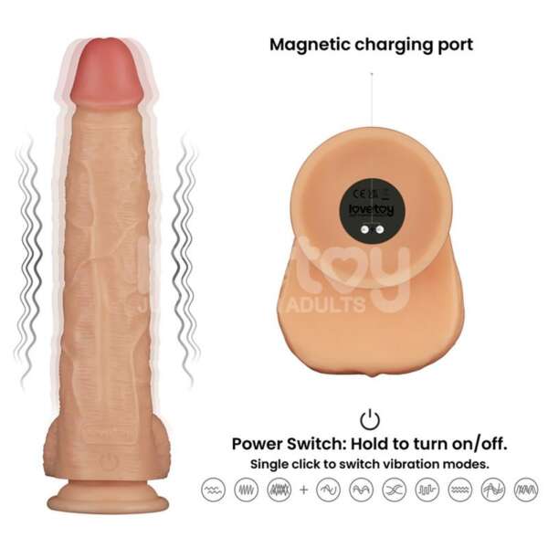 Power Basics Dildo with Vibration 11 – Image 5