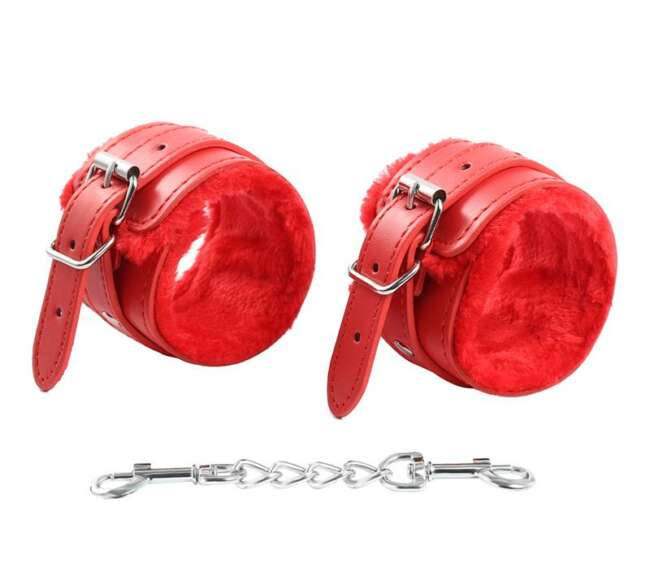Premium Fur Adjustable handcuffs