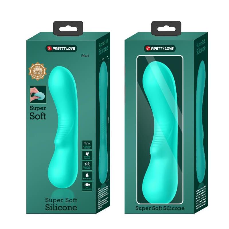 Prescott Vibrator USB Silicone Green – Image 4