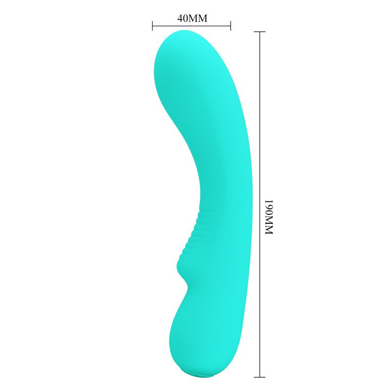 Prescott Vibrator USB Silicone Green – Image 6