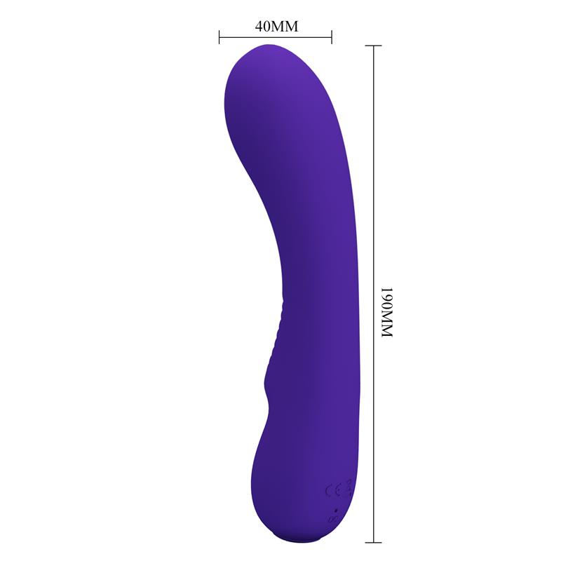 Prescott Vibrator USB Silicone Lilac – Image 3