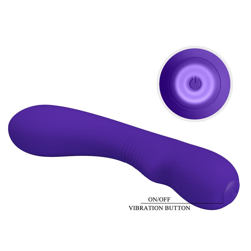 Prescott Vibrator USB Silicone Lilac – Image 5