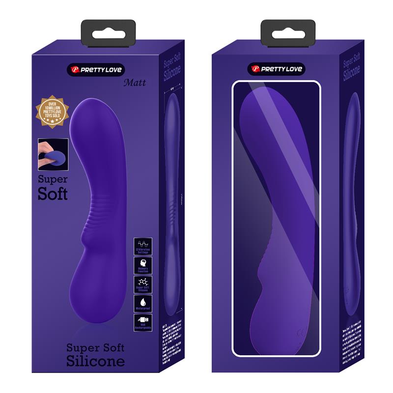 Prescott Vibrator USB Silicone Lilac – Image 8