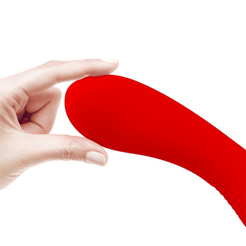 Prescott Vibrator USB Silicone Red – Image 8
