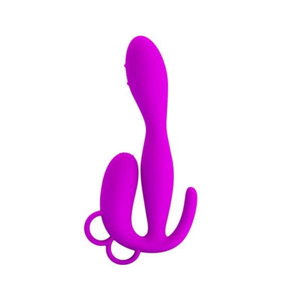 Pretty Love Butt Plug Flowery Purple – Image 7