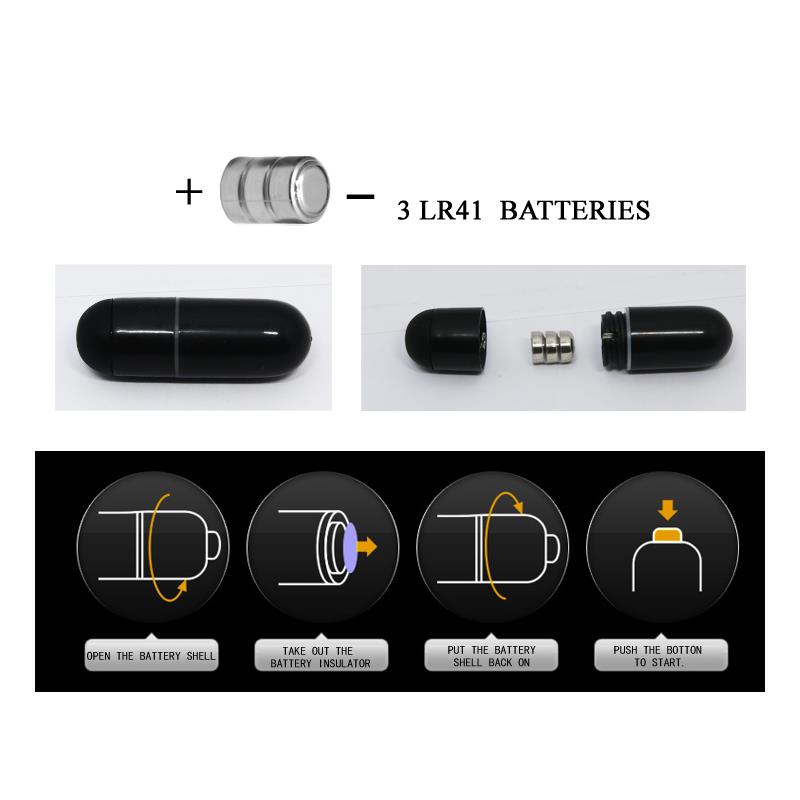 Pretty Love Cage with Vibrating Bullet 14 cm Black – Image 4