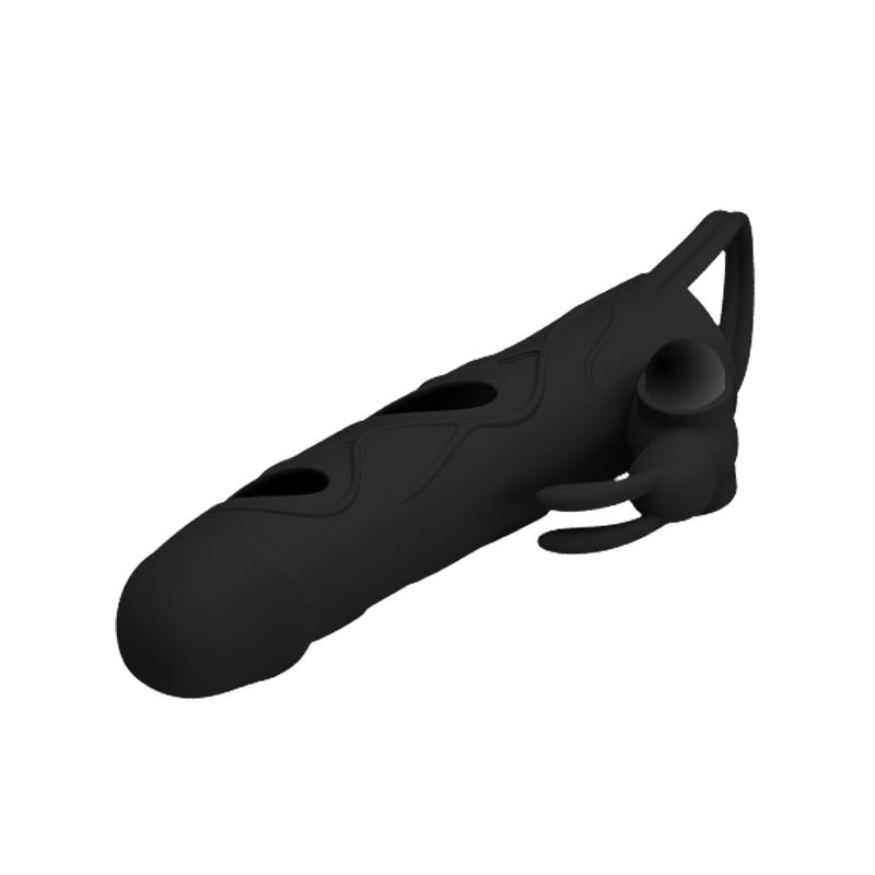 Pretty Love Cage with Vibrating Bullet 14 cm Black – Image 5