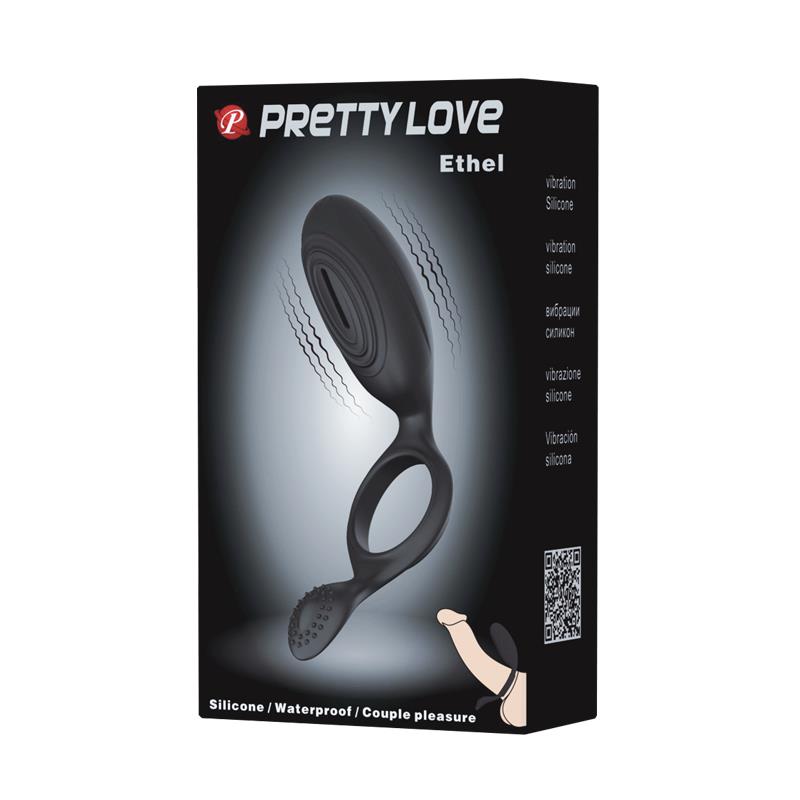 Pretty Love Cock Ring Ethel Black – Image 9
