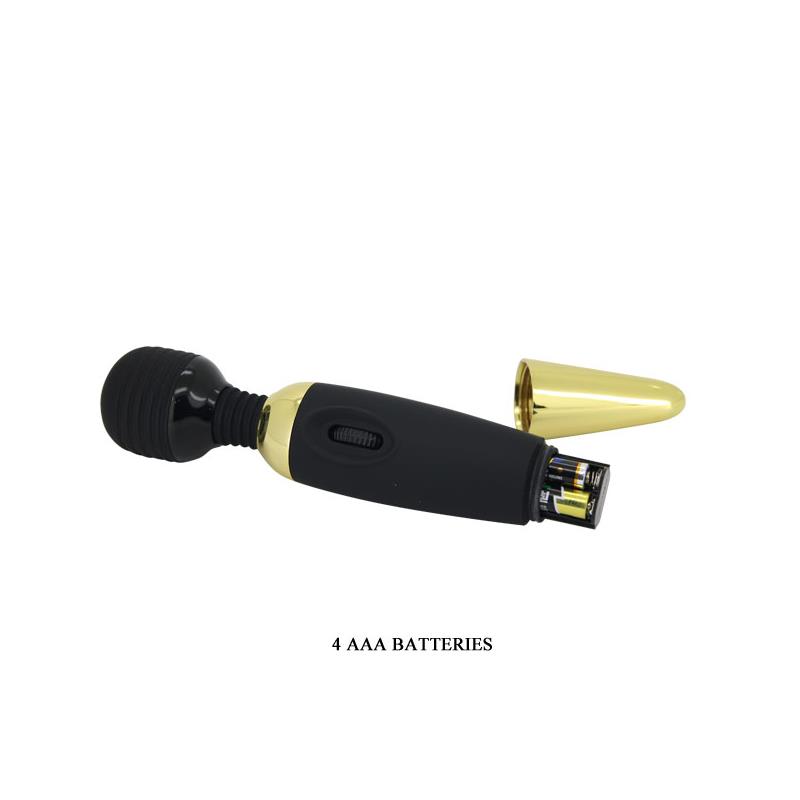 Pretty Love Massager Power Wand Black and Gold – Image 3