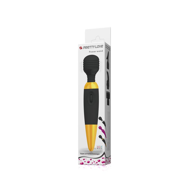 Pretty Love Massager Power Wand Black and Gold – Image 6
