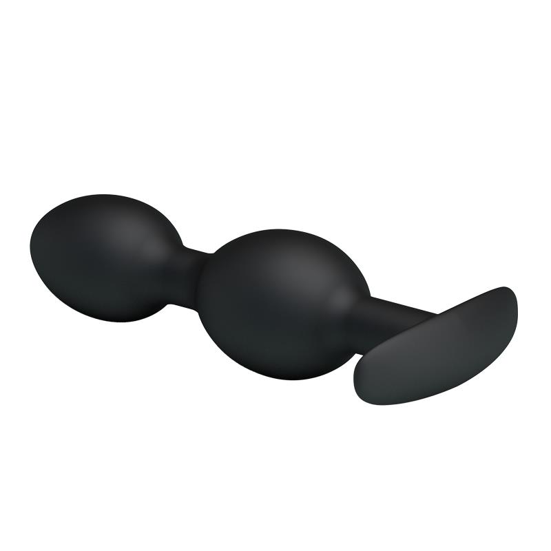 Pretty Love Silicone Anal Balls Black – Image 4