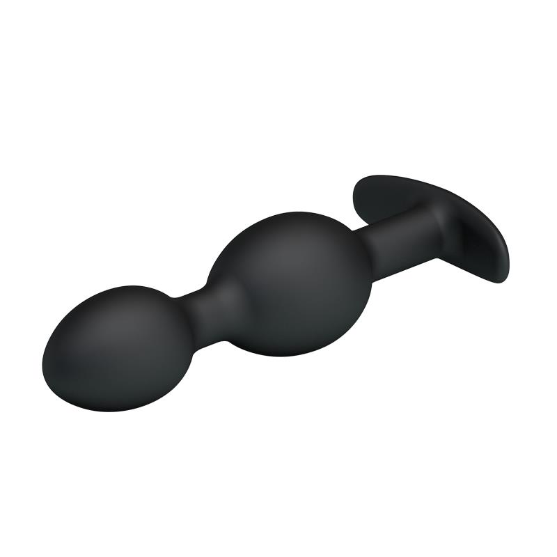 Pretty Love Silicone Anal Balls Black – Image 6