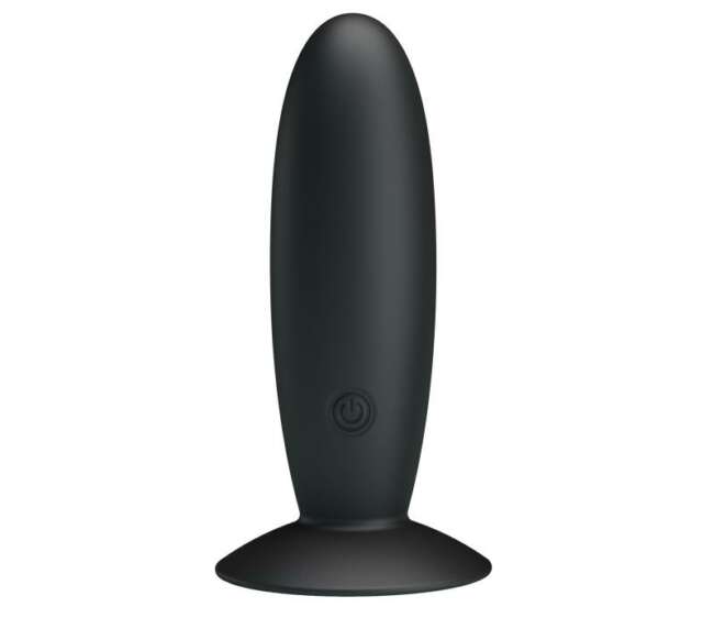 Pretty Love Vibrating Butt Plug Anal Black
