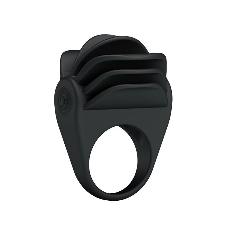 Pretty Love Vibrating Cock Ring Chester Black – Image 6