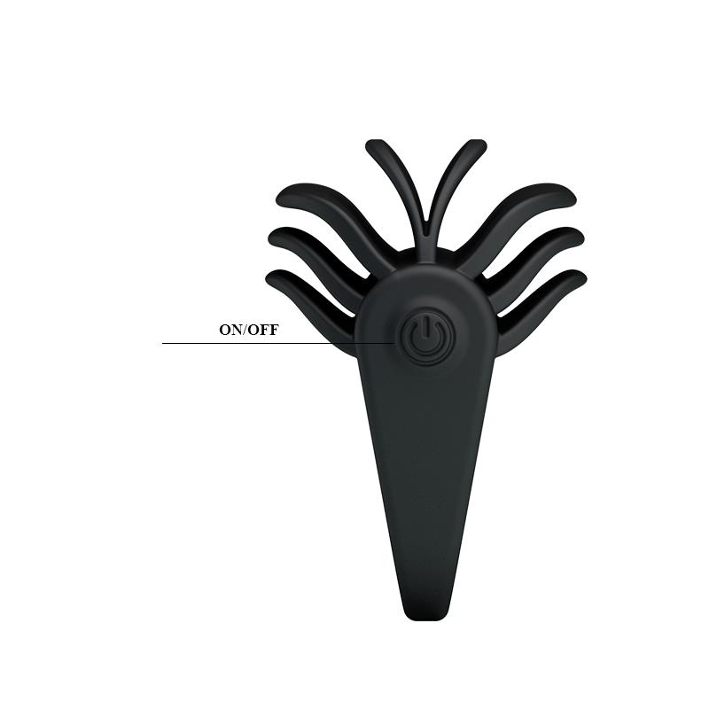 Pretty Love Vibrating Cock Ring Chester Black – Image 7