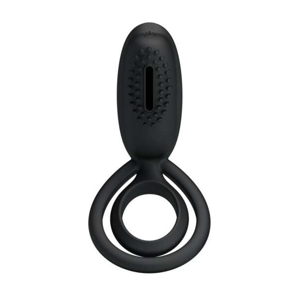 Pretty Love Vibrating Cock Ring Esther Black – Image 9